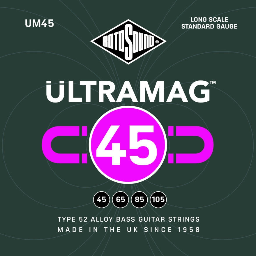 UM45 Ultramag Type-52 Alloy Bass Strings (45-105)