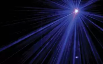 Blue Firefly Compact Laser Effect