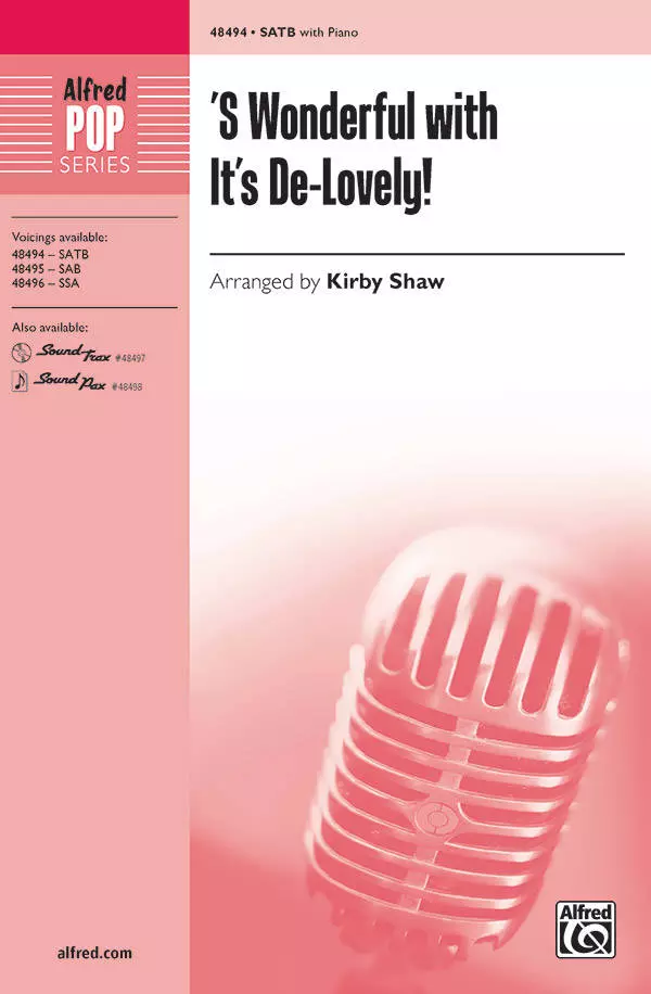 \'S Wonderful with It\'s De-Lovely! - Shaw - SATB