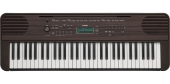 Yamaha - PSR-E360 61-Key Portable Keyboard - Dark Walnut