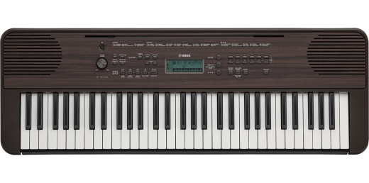 PSR-E360 61-Key Portable Keyboard - Dark Walnut