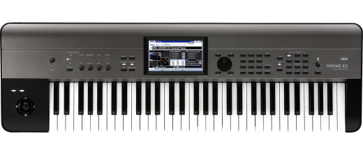 Korg - Synthtiseur/workstation KROME EX-61, clavier 61 touches  action piano