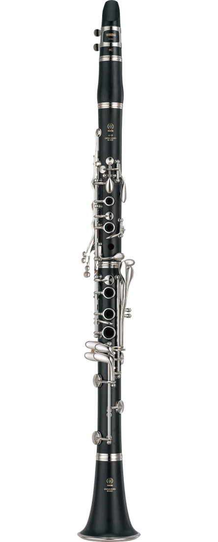 YCL-450NM Intermediate Grenadilla Clarinet with ABS-Lined Top-Joint