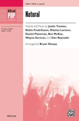 Alfred Publishing - Natural - Imagine Dragons/Sharpe - SATB