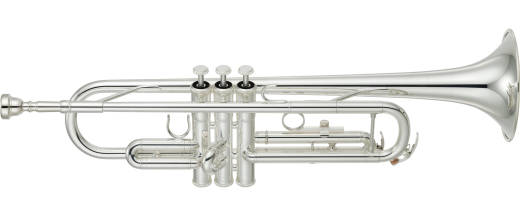 Yamaha Band - YTR-3335S Student Trumpet with Monel Pistons - Silver-Plated