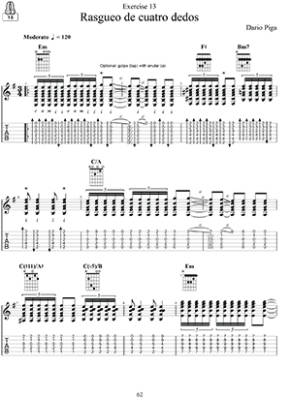 Progressive Exercises for Flamenco Guitar - Piga - Classical Guitar TAB - Book/Audio Online