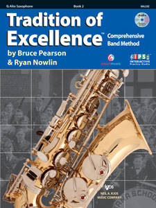 Kjos Music - Tradition Of Excellence Book 2 - Alto Sax