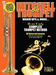 Mitchell on Trumpet, Warm Ups & More... - Book