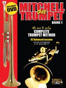 Santorella Publications - Mitchell on Trumpet, Book 1 - Book/DVD