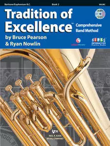 Kjos Music - Tradition Of Excellence Book 2 - Baritone TC