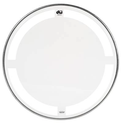 Drum Workshop - Coated Clear Tom Batter Side Head - 14 inch