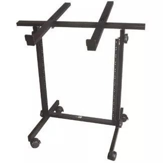 10 Space Tilt Top Rolling Studio Rack