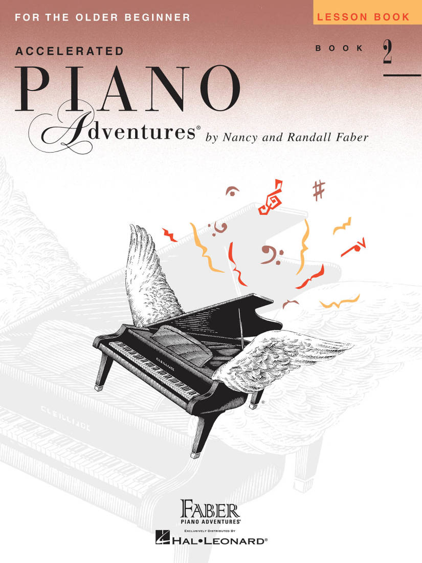 Accelerated Piano Adventures for the Older Beginner, Lesson Book 2 - Faber/Faber - Book