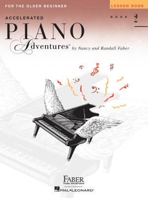 Faber Piano Adventures - Accelerated Piano Adventures for the Older Beginner, Lesson Book 2 - Faber/Faber - Livre