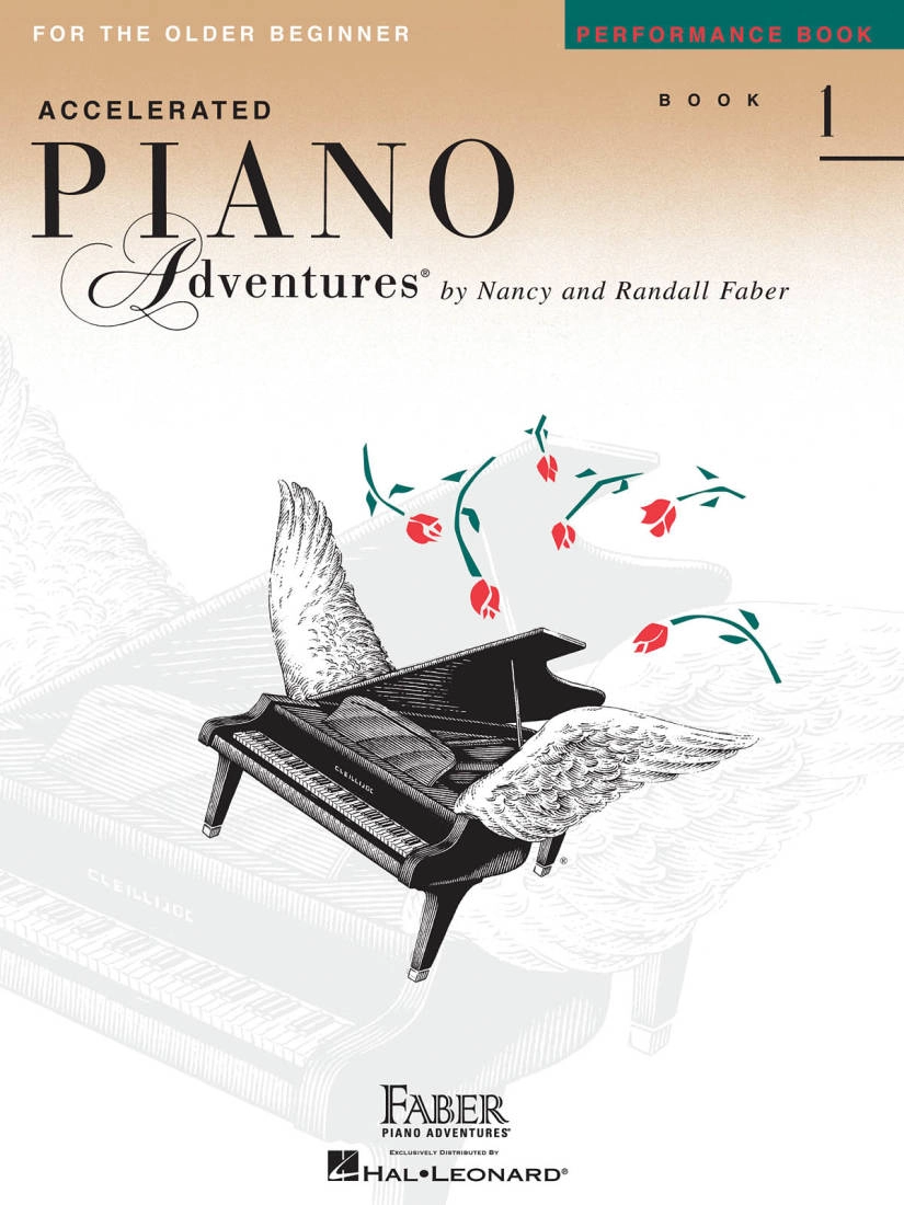 Accelerated Piano Adventures for the Older Beginner, Performance Book 1 - Faber/Faber - Book