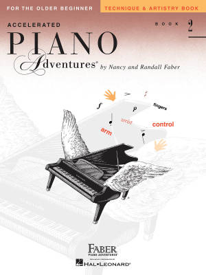 Accelerated Piano Adventures for the Older Beginner, Technique & Artistry Book 2 - Faber/Faber - Book