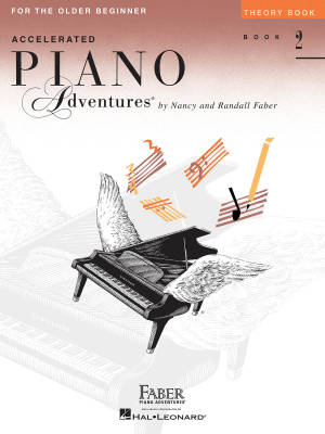 Faber Piano Adventures - Accelerated Piano Adventures for the Older Beginner, Theory Book 2 - Faber/Faber - Book