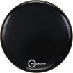 Aquarian - Force II Resonant Bass Drum Head, Black - 22
