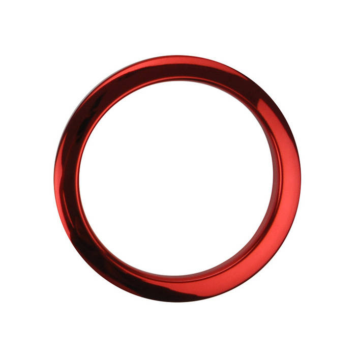 Bass Drum Port Reinforcement Ring, 4\'\' - Red Chrome