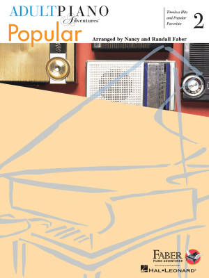 Adult Piano Adventures Popular Book 2 - Faber/Faber - Piano - Book