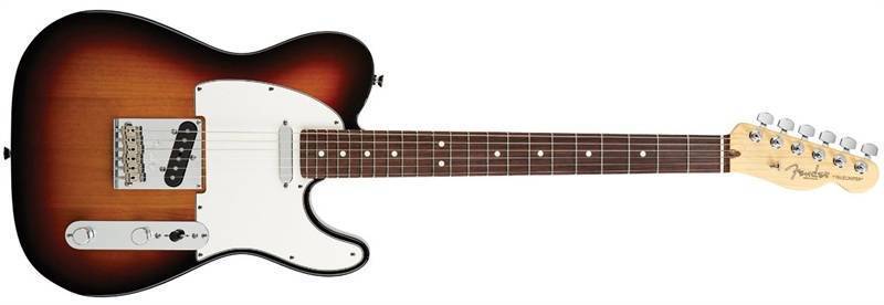 Fender American Standard Telecaster - Rosewood Neck - 3 Tone