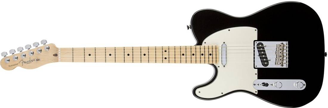 American Standard Telecaster - Left Handed -  Maple Neck -  Black