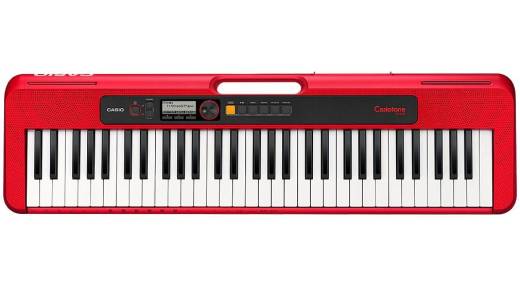 Casio - CT-S200 61-key Portable Keyboard - Red
