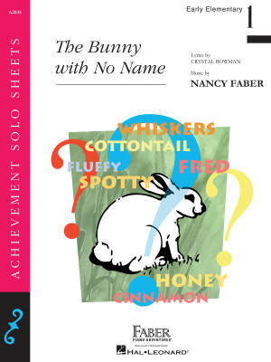 The Bunny with No Name - Faber - Piano - Sheet Music