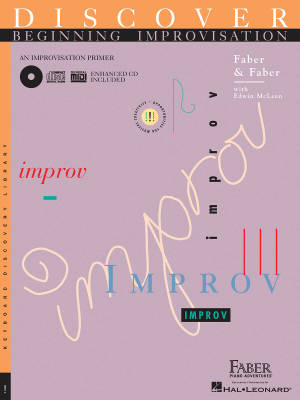 Faber Piano Adventures - Discover Beginning Improvisation: An Improvisation Primer - Faber/Faber/McLean - Piano - Book/Audio Online