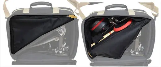 Powerpad Designer Pedal Bag - Black