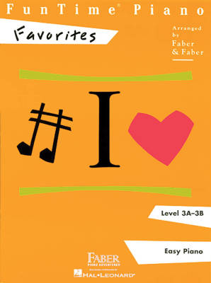 Faber Piano Adventures - FunTime Piano Favorites, Level 3A-3B - Faber/Faber - Piano - Book