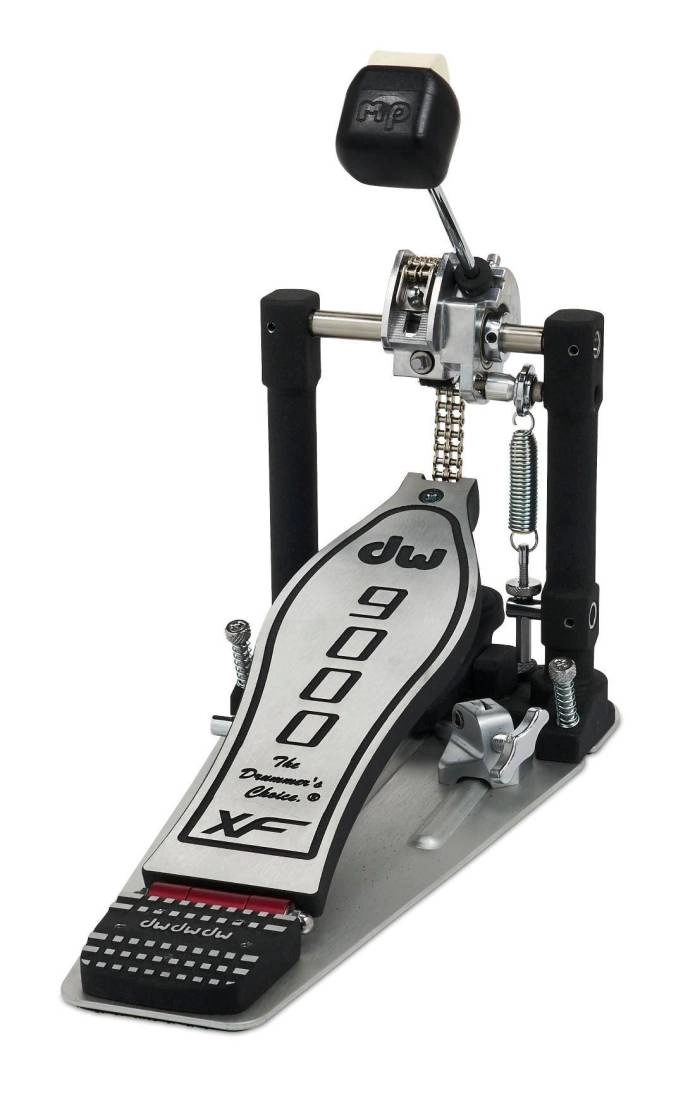 9000 Series Extended Footboard Single Bass Drum Pedal with Bag