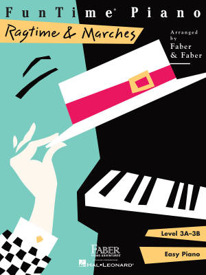 FunTime Piano Ragtime & Marches, Level 3A-3B - Faber/Faber - Piano - Book