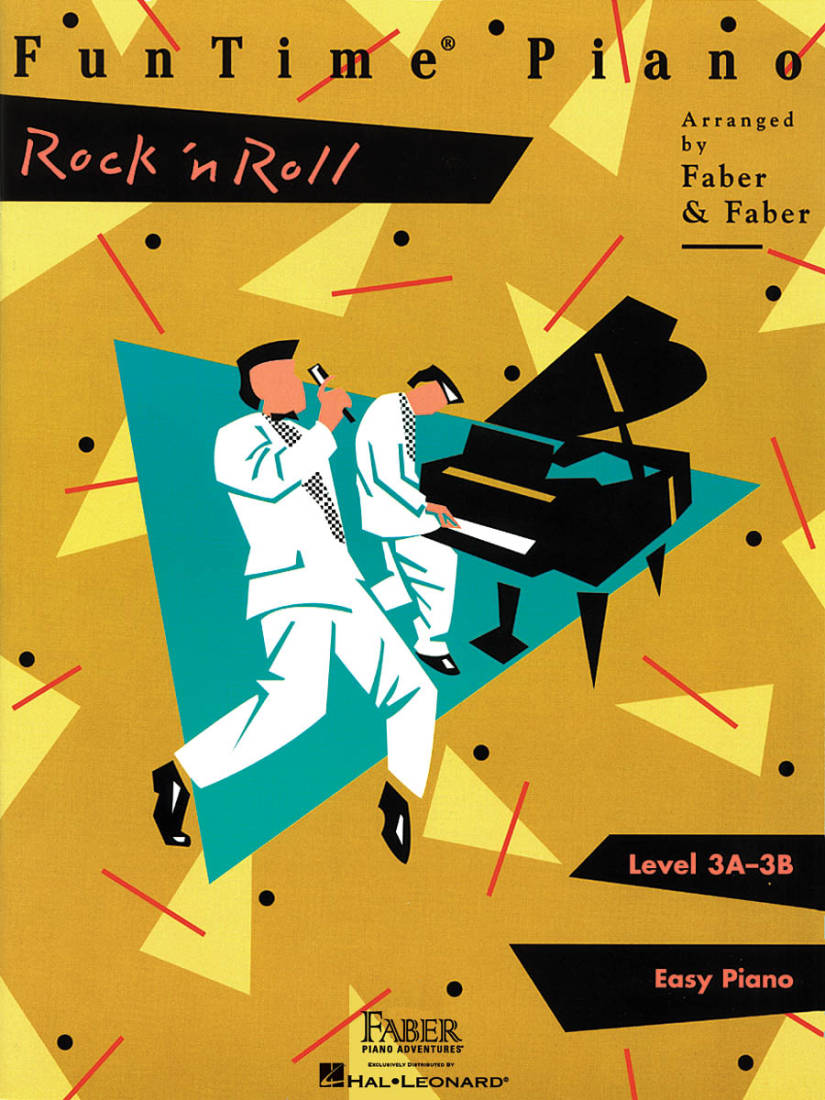 FunTime Piano Rock \'n\' Roll, Level 3A-3B - Faber/Faber - Piano - Book