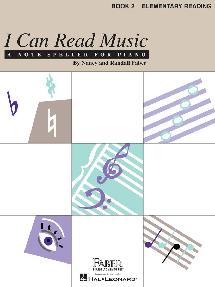 I Can Read Music, Book 2: Elementary Reading - Faber/Faber - Piano - Book