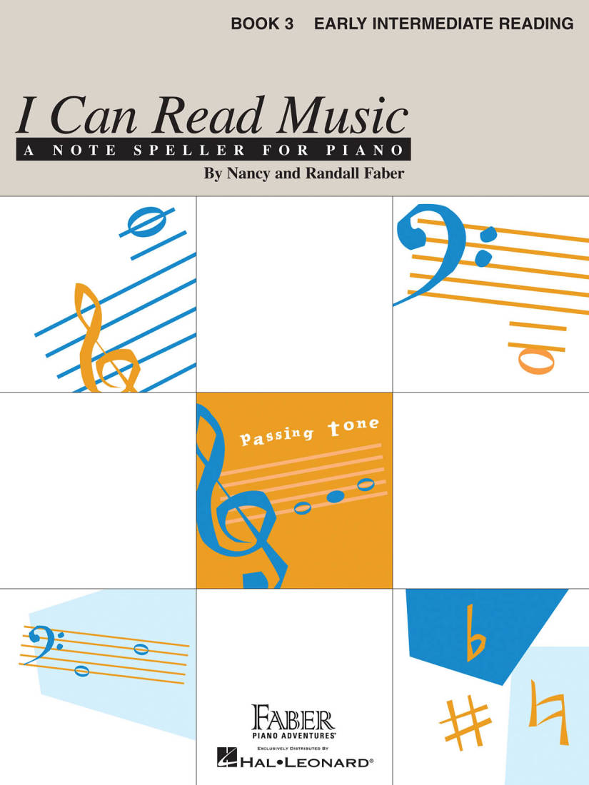 I Can Read Music, Book 3: Early Intermediate Reading - Faber/Faber - Piano - Book
