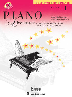 Faber Piano Adventures - Piano Adventures Gold Star Performance Book, Level 1 - Faber/Faber - Piano - Book/Audio Online