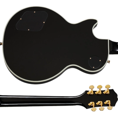 Les Paul Custom Electric Guitar - Ebony