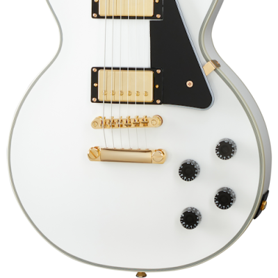 Les Paul Custom Electric Guitar - Alpine White