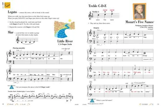 Piano Adventures Lesson Book (2nd Edition), Level 1 - Faber/Faber - Piano - Book
