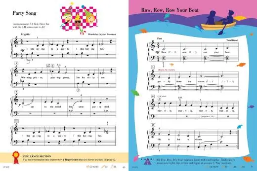 Piano Adventures Lesson Book (2nd Edition), Level 1 - Faber/Faber - Piano - Book