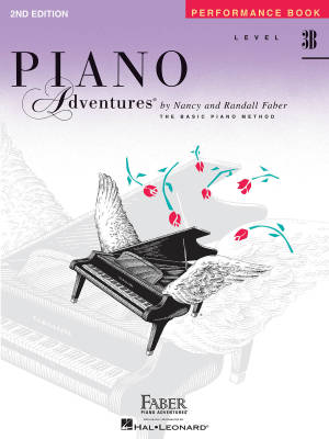 Faber Piano Adventures - Piano Adventures Performance Book (2nd Edition), Level 3B - Faber/Faber - Piano - Book