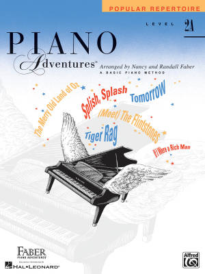 Piano Adventures Popular Repertoire, Level 2A - Faber/Faber - Piano - Book