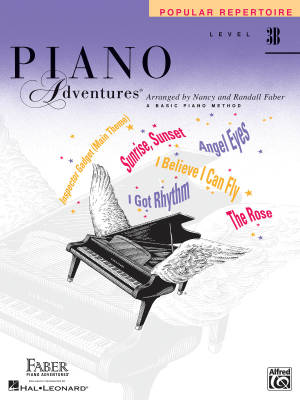 Piano Adventures Popular Repertoire, Level 3B - Faber/Faber - Piano - Book