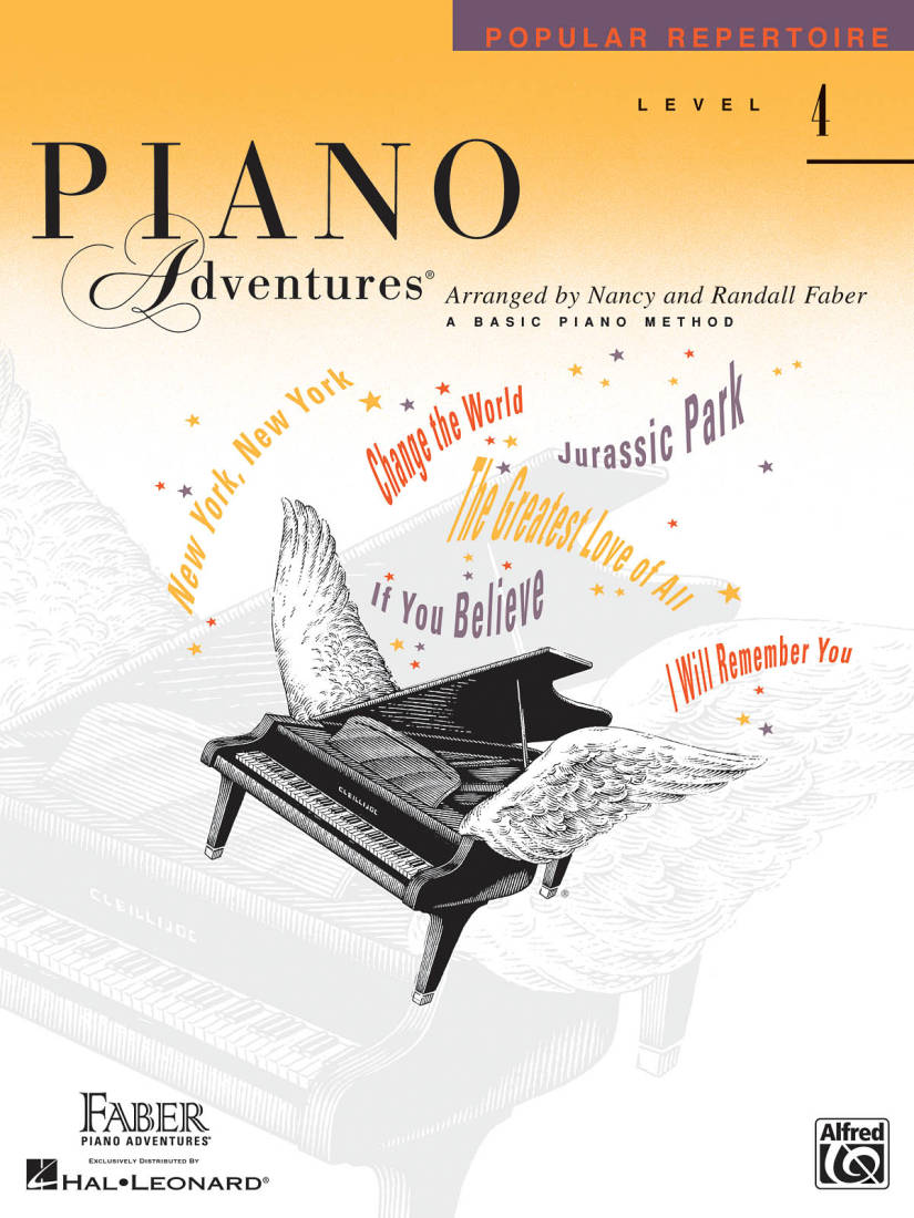 Piano Adventures Popular Repertoire, Level 4 - Faber/Faber - Piano - Book