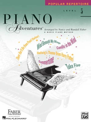 Faber Piano Adventures - Piano Adventures Popular Repertoire, Level 5 - Faber/Faber - Piano - Book