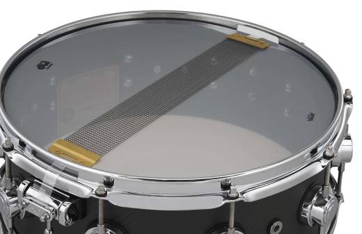 Collector\'s Series Carbon Fiber Snare with Chrome Hardware - 6.5x14\'\'