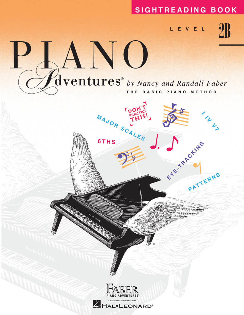 Piano Adventures Sightreading, Level 2B - Faber/Faber - Piano - Book