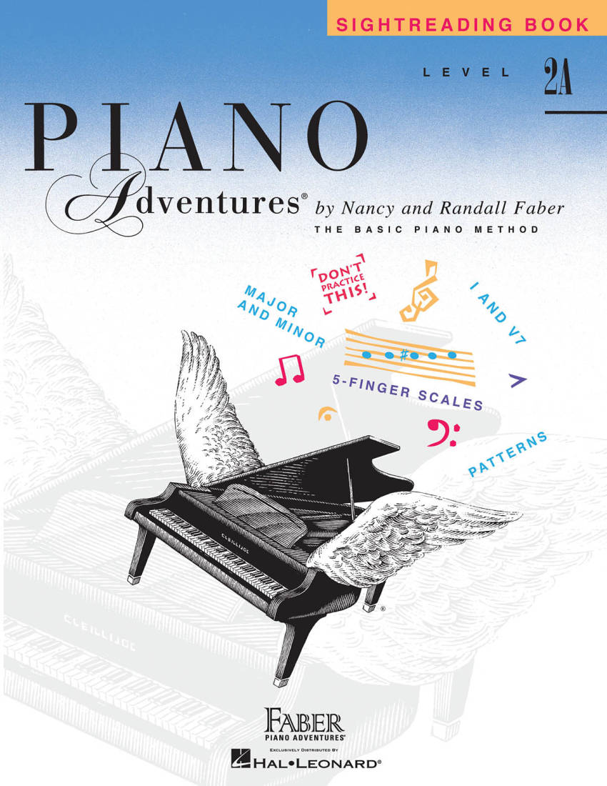 Piano Adventures Sightreading, Level 2A - Faber/Faber - Piano - Book