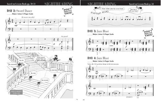 Piano Adventures Sightreading, Level 2A - Faber/Faber - Piano - Book